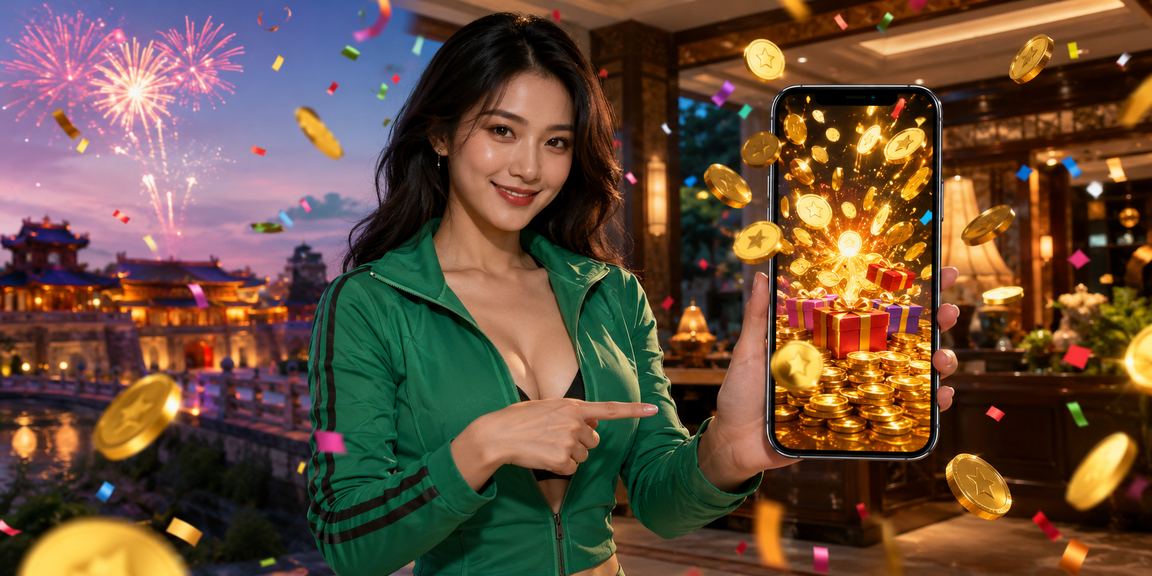 Người dùng theo dõi kết quả xổ số và lô đề trên điện thoại tại lễ hội Huế